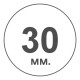 Діаметр 30мм.