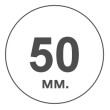 Діаметр 50мм.