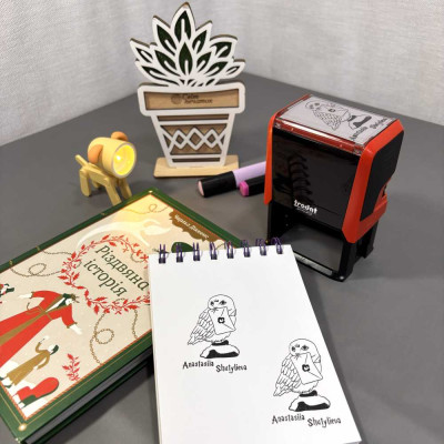 Екслібрис №33 (Виготовлення кліше, без корпусу)