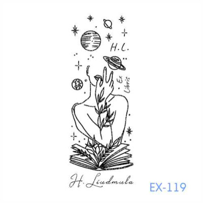 Екслібрис №119 (Виготовлення кліше, без корпусу)