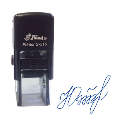 Факсиміле 15х15 мм., з корпусом