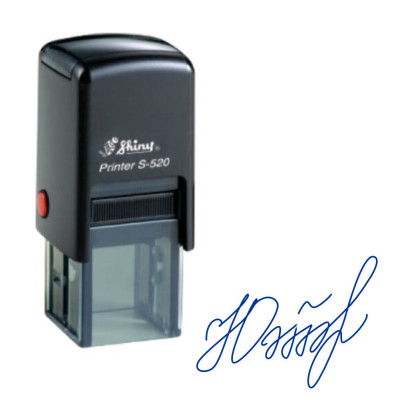 Факсиміле 20х20 мм., з корпусом