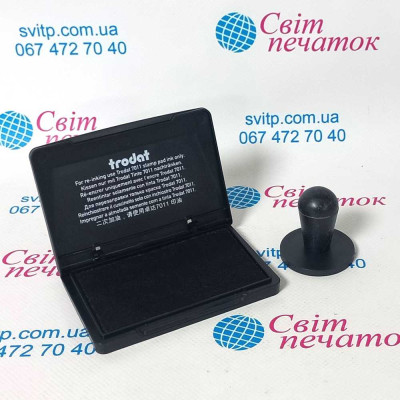 Набір пластикова колодка Gloria R40 + штемпельна подушка Trodat 9051