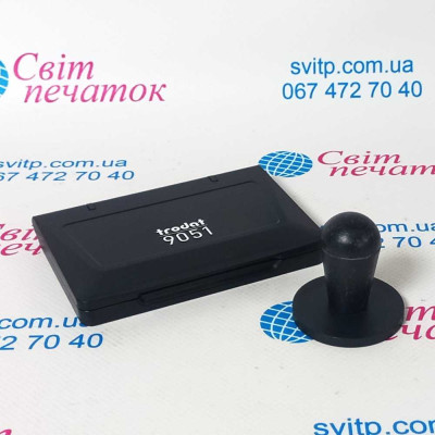 Набір пластикова колодка Gloria R40 + штемпельна подушка Trodat 9051