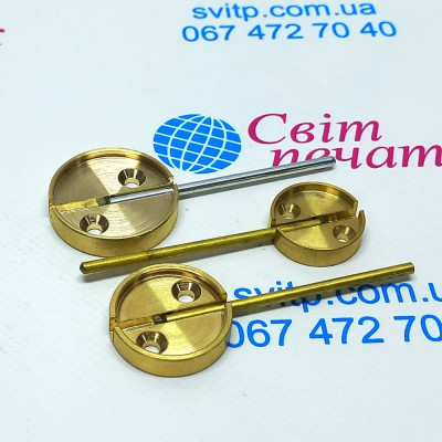 Підпечатник під пластилін Ø20мм., з фіксатором