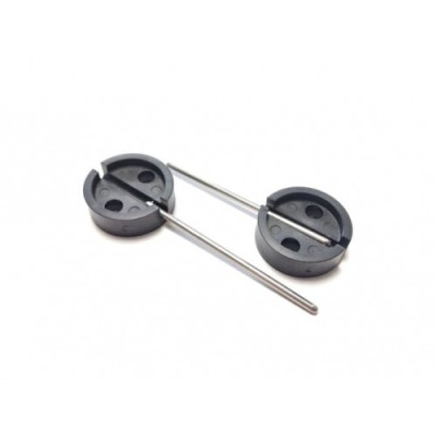 Підпечатник під пластилін Ø25мм., з фіксатором