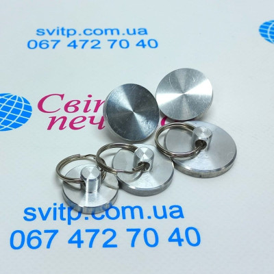 Металева печатка для пластиліну Ø25мм.