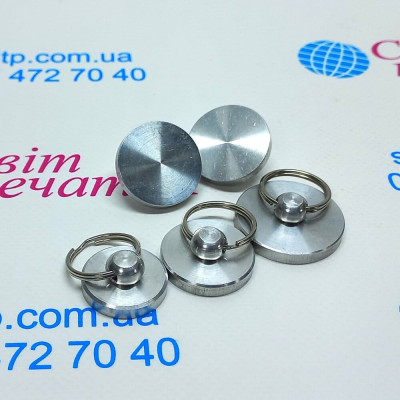 Металева печатка для пластиліну Ø25мм.