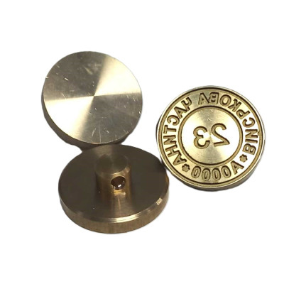 Металева печатка для пластиліну Ø20мм.