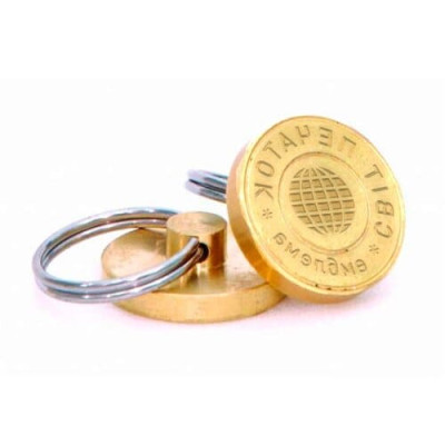 Металева печатка для пластиліну Ø25мм.