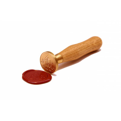 Металева печатка для сургучу Ø30мм.