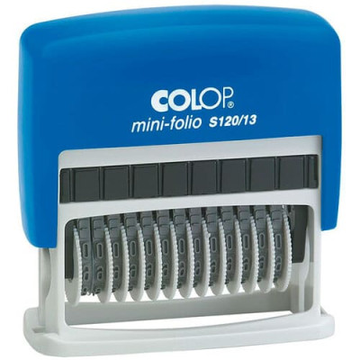 Полу-автоматичний нумератор Colop S120/13
