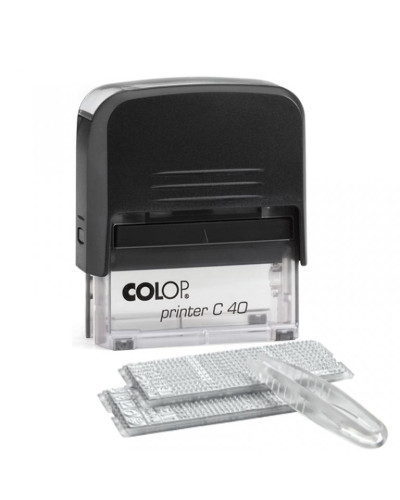 Самонабірний штамп Colop Printer C40N/2 Set