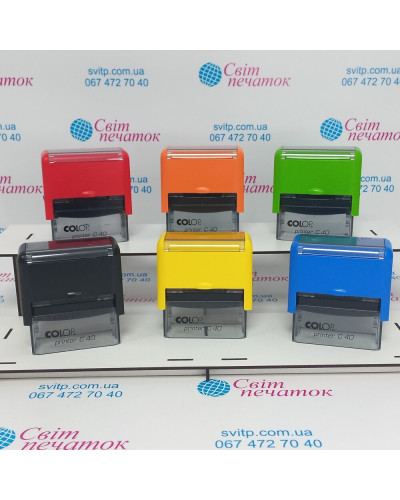 Автоматичний корпус для штампу Colop printer C40