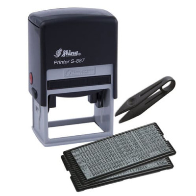 Самонабірний штамп Shiny S-887