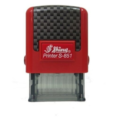 Автоматичний корпус для штампу Shiny printer S-851 (Карбон)