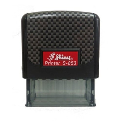 Автоматичний корпус для штампу Shiny printer S-853 (Карбон)