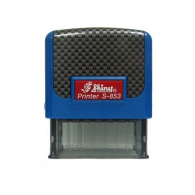 Автоматичний корпус для штампу Shiny printer S-853 (Карбон)