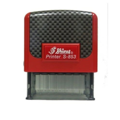 Автоматичний корпус для штампу Shiny printer S-853 (Карбон)