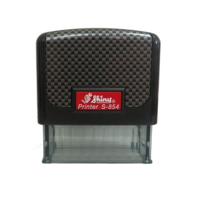 Автоматичний корпус для штампу Shiny printer S-854 (Карбон)