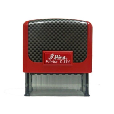 Автоматичний корпус для штампу Shiny printer S-854 (Карбон)
