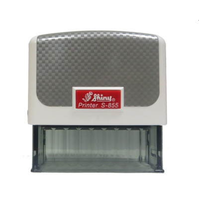Автоматичний корпус для штампу Shiny printer S-855 (Карбон)